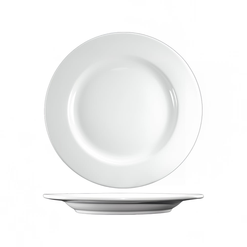ITI 14 1/4" Round Dover™ Plate - Ceramic, European White (DO-214)