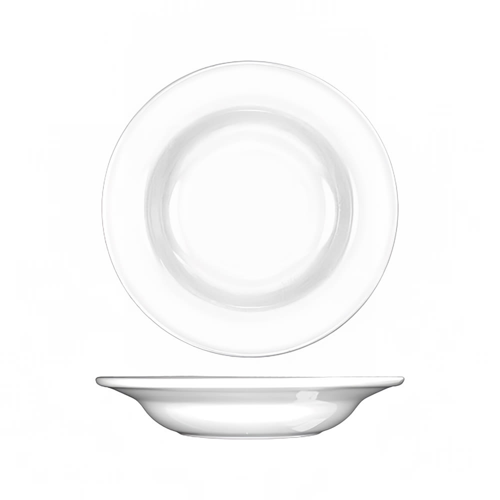 ITI 10 oz Round Dover™ Soup Bowl - Porcelain, European White (DO-3)