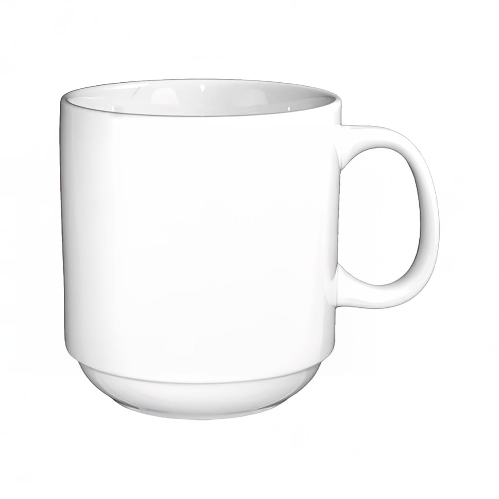 ITI 3 oz Dover™ A.D. Cup - Ceramic, European White (DO-35)