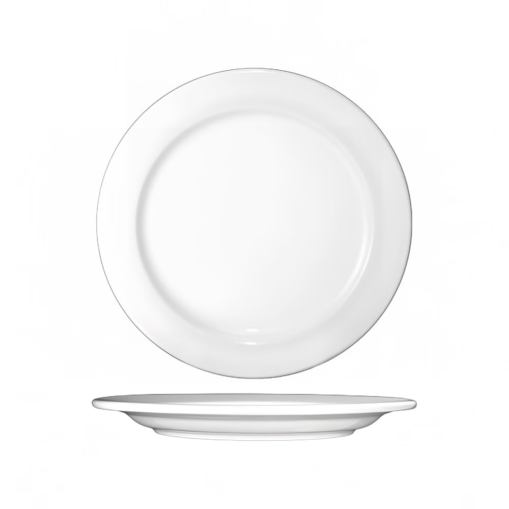 ITI 5 1/2" Round Dover™ Plate - Porcelain, European White (DO-5)