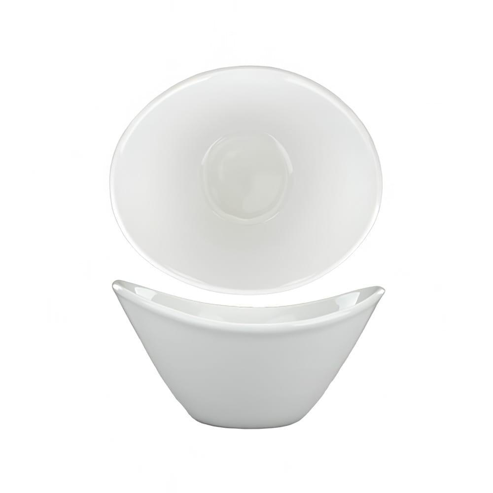 ITI 13 oz Oval Dover™ Bowl - Porcelain, European White (DO-922)