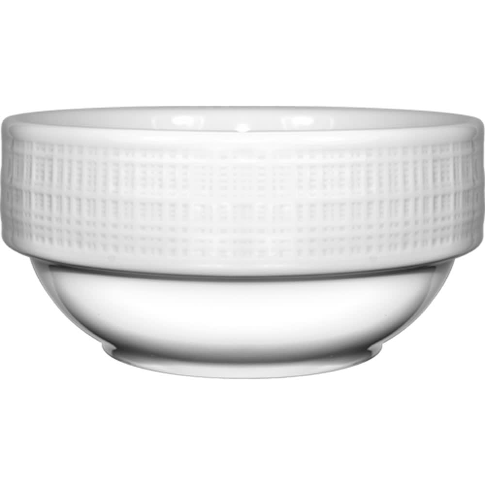 ITI 12 oz Round Dresden™ Fruit Bowl - Porcelain, Bright White (DR-11)
