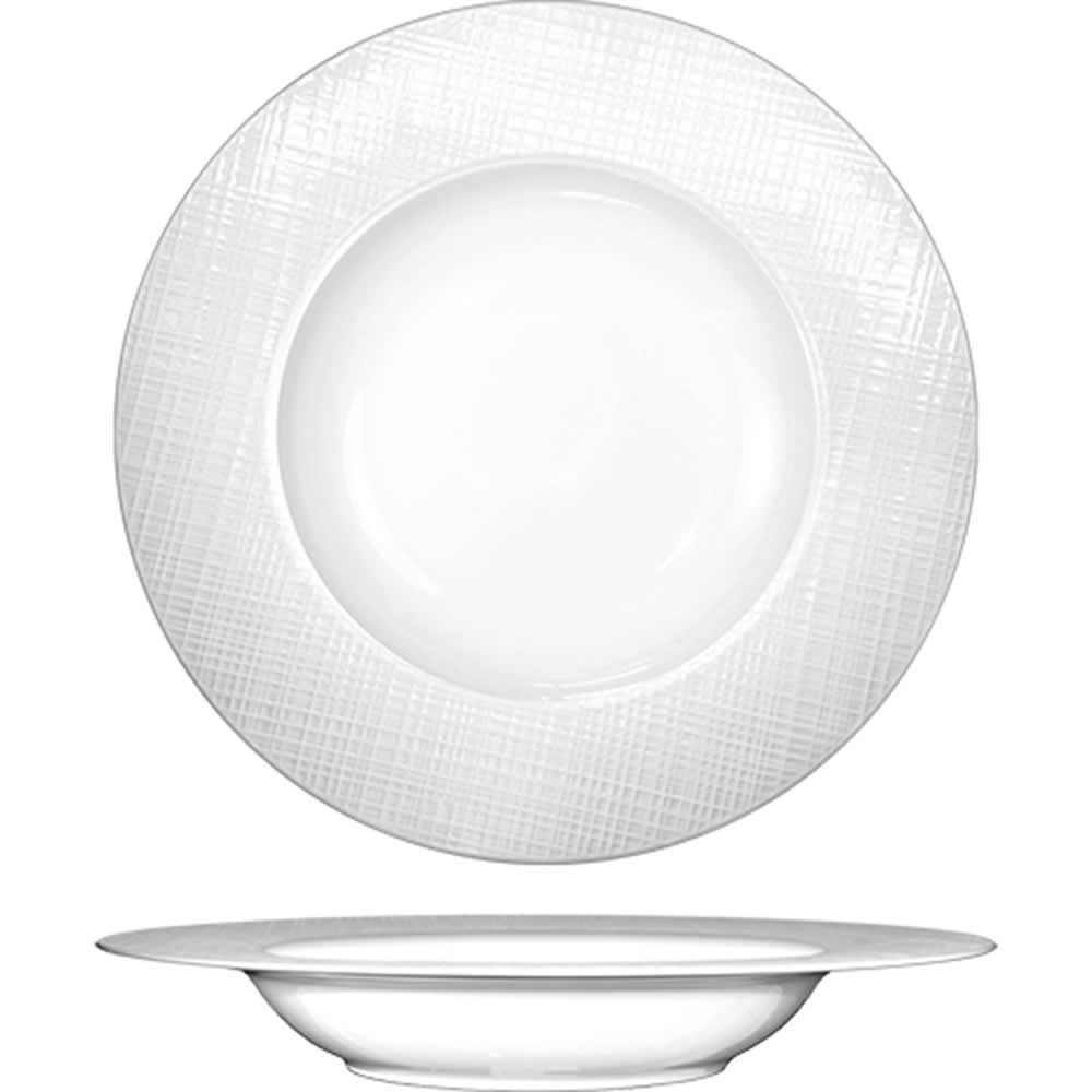 ITI 10 oz Round Dresden™ Soup Bowl - Porcelain, Bright White (DR-3)