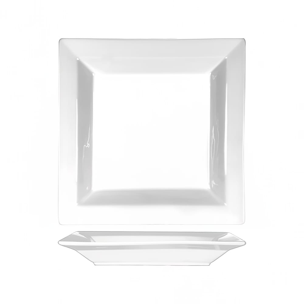 ITI 18 oz Square Elite™ Pasta/Soup Bowl - Porcelain, Bright White (EL-13)