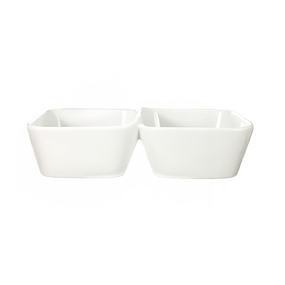 ITI 20 oz Rectangular Elite™ Bowl Dish - Porcelain, Bright White (EL-222)