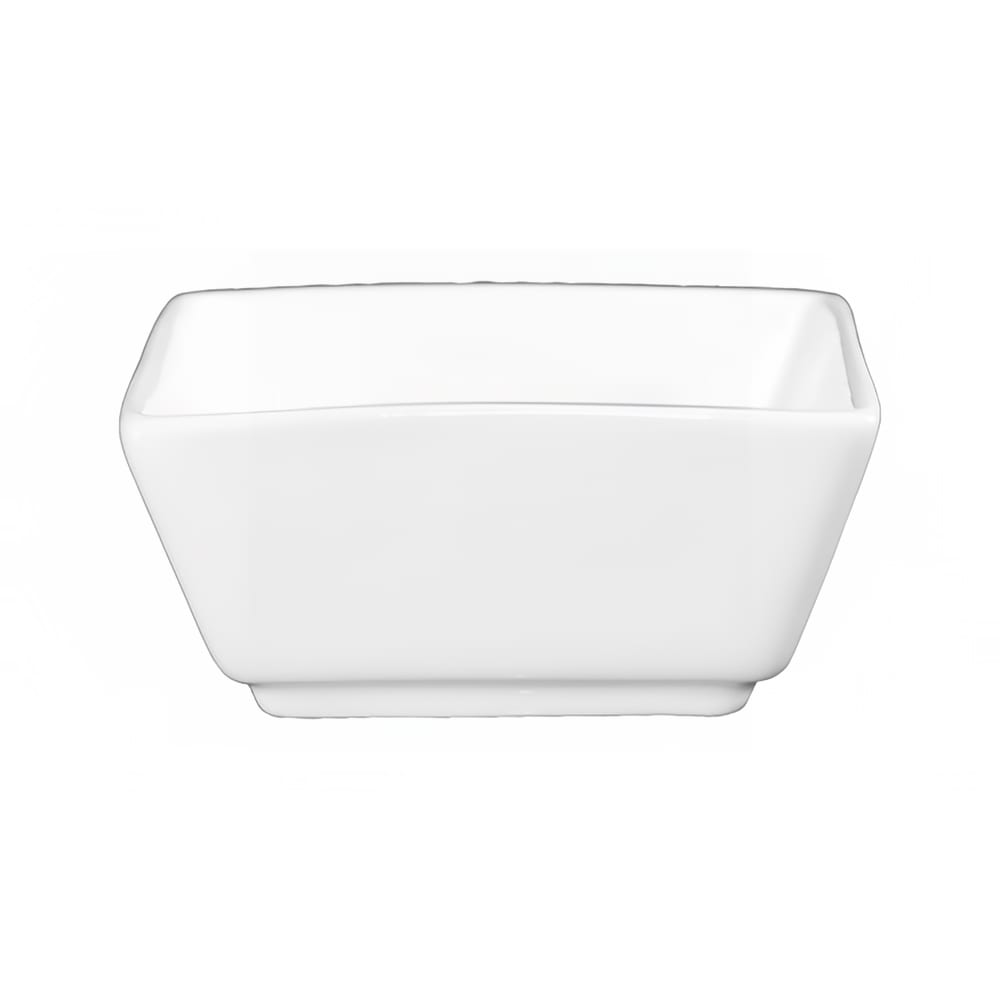 ITI 2 1/2 oz Square Elite™ Ramekin - Porcelain, Bright White (EL-4)