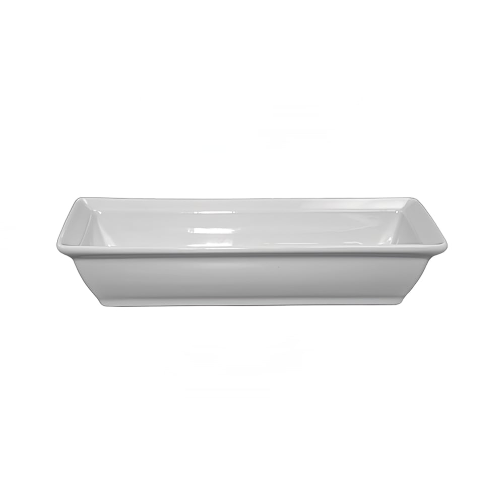 ITI 8 oz Rectangular Elite™ Bowl - Porcelain, Bright White (EL-83)