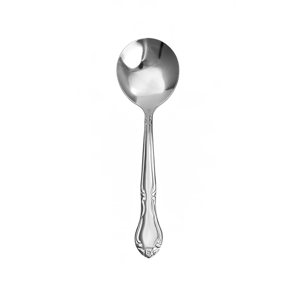 ITI 6 1/8" Bouillon Spoon with 18/0 Stainless Grade, Melrose Pattern (ME-113)