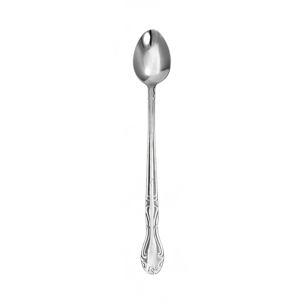 ITI 7 7/8" Iced Tea Spoon with 18/0 Stainless Grade, Melrose Pattern (ME-115)