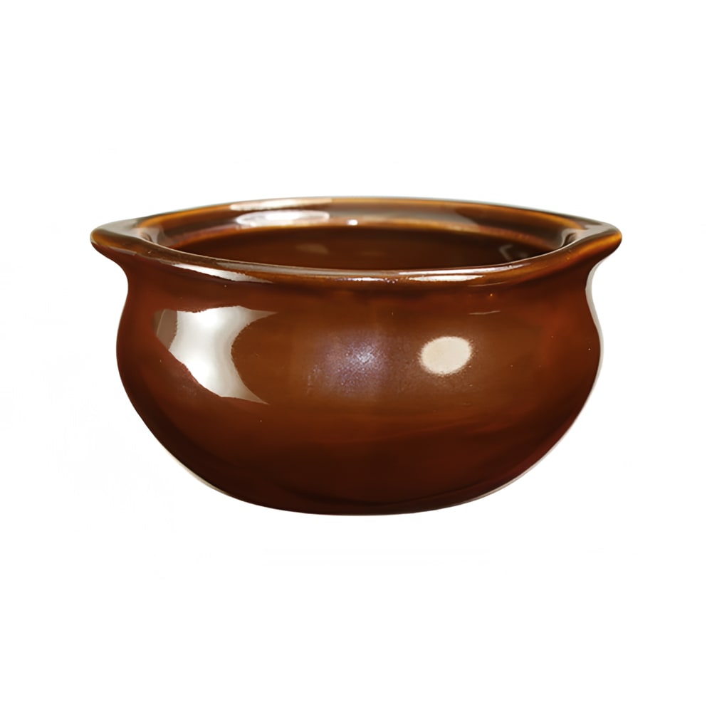 ITI 12 oz Soup Crock - Ceramic, Caramel (OSC-12)