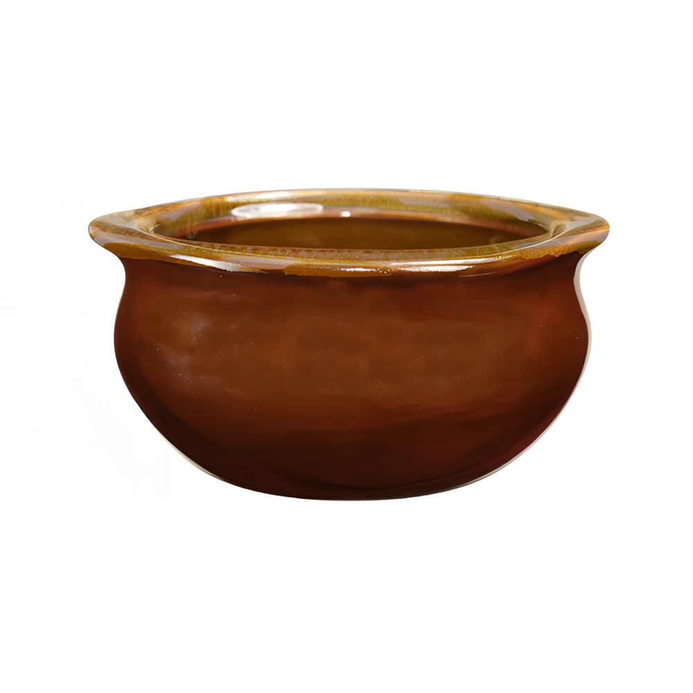 ITI 12 oz Soup Crock - Ceramic, Caramel (OSC-122-B)