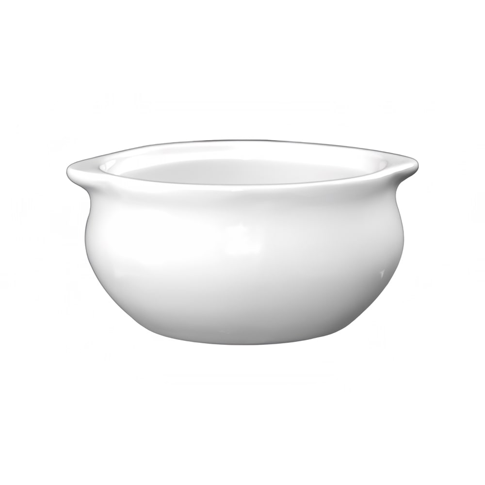 ITI 12 oz Soup Crock - Ceramic, European White (OSC-12-EW)