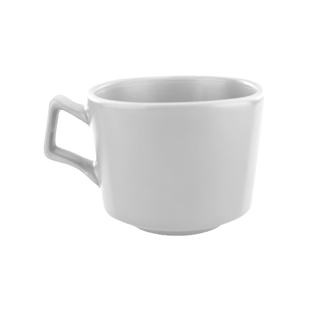 ITI 8 oz Quad™ Cup - Porcelain, European White (QP-23)