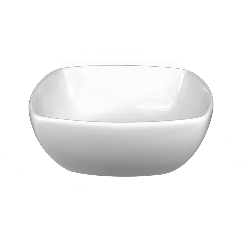 ITI 6 oz Square Quad™ Fruit Dish - Porcelain, European White (QP-31)