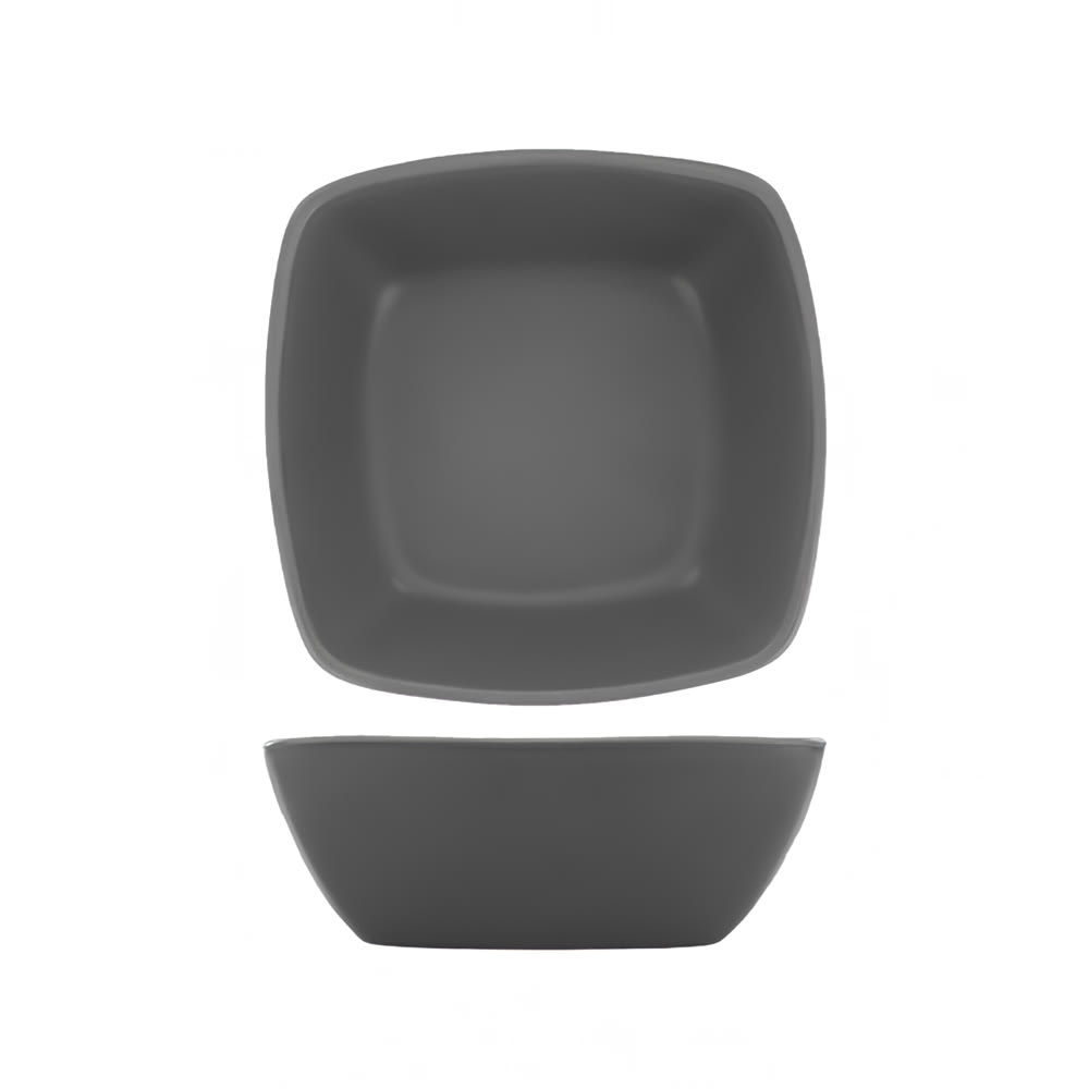 ITI 18 oz Square Quad™ Bowl - Porcelain, Matte Gray (QP-32-MG)