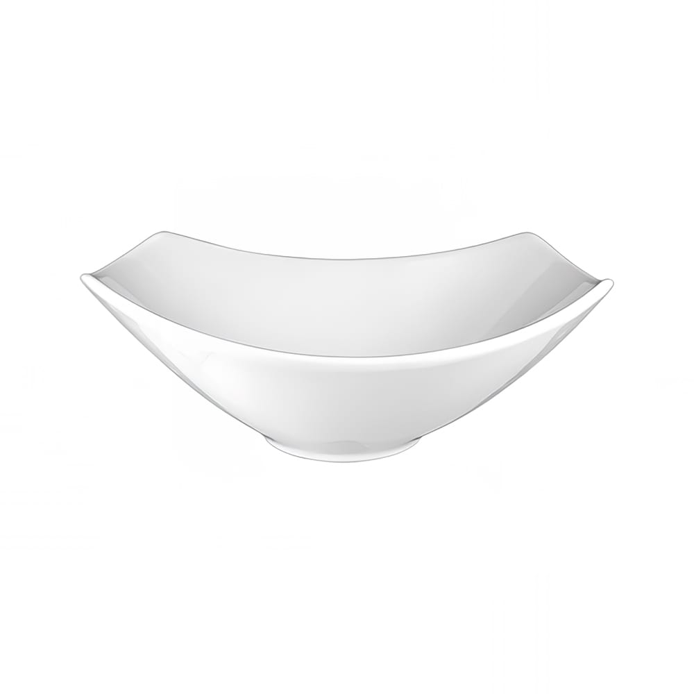 ITI 7 oz Rectangular Quad™ Bowl - Porcelain, European White (QP-38)
