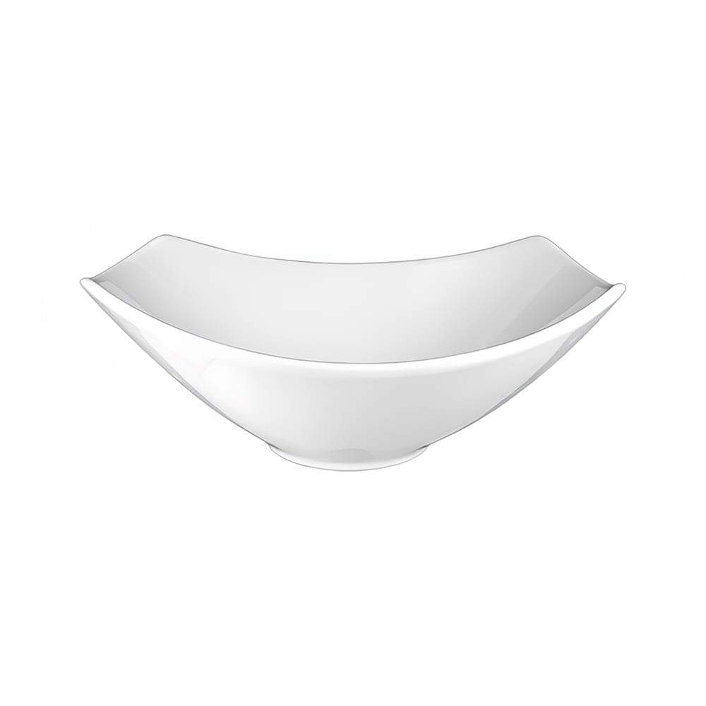 ITI 16 oz Rectangular Quad™ Bowl - Porcelain, European White (QP-39)
