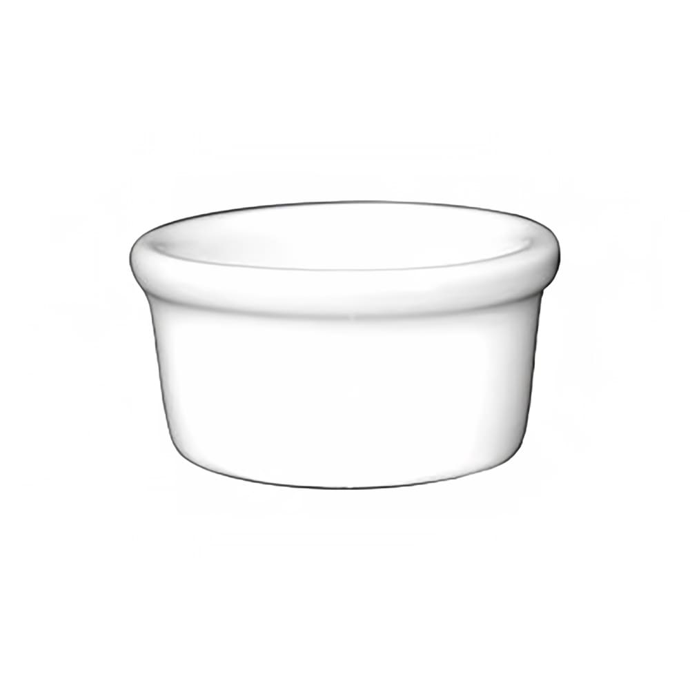 ITI 1 oz Ramekin - Porcelain, European White (RAM-15-EW)