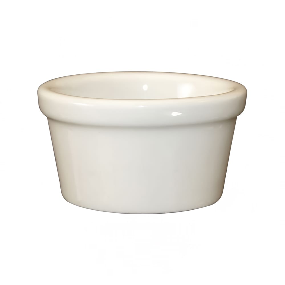 ITI 2 1/2 oz Ramekin - Ceramic, American White (RAM-25-AW)