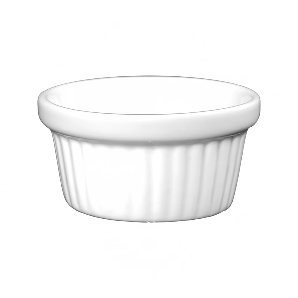 ITI 2 3/4 oz Ramekin - Porcelain, European White (RAMF-234-EW)