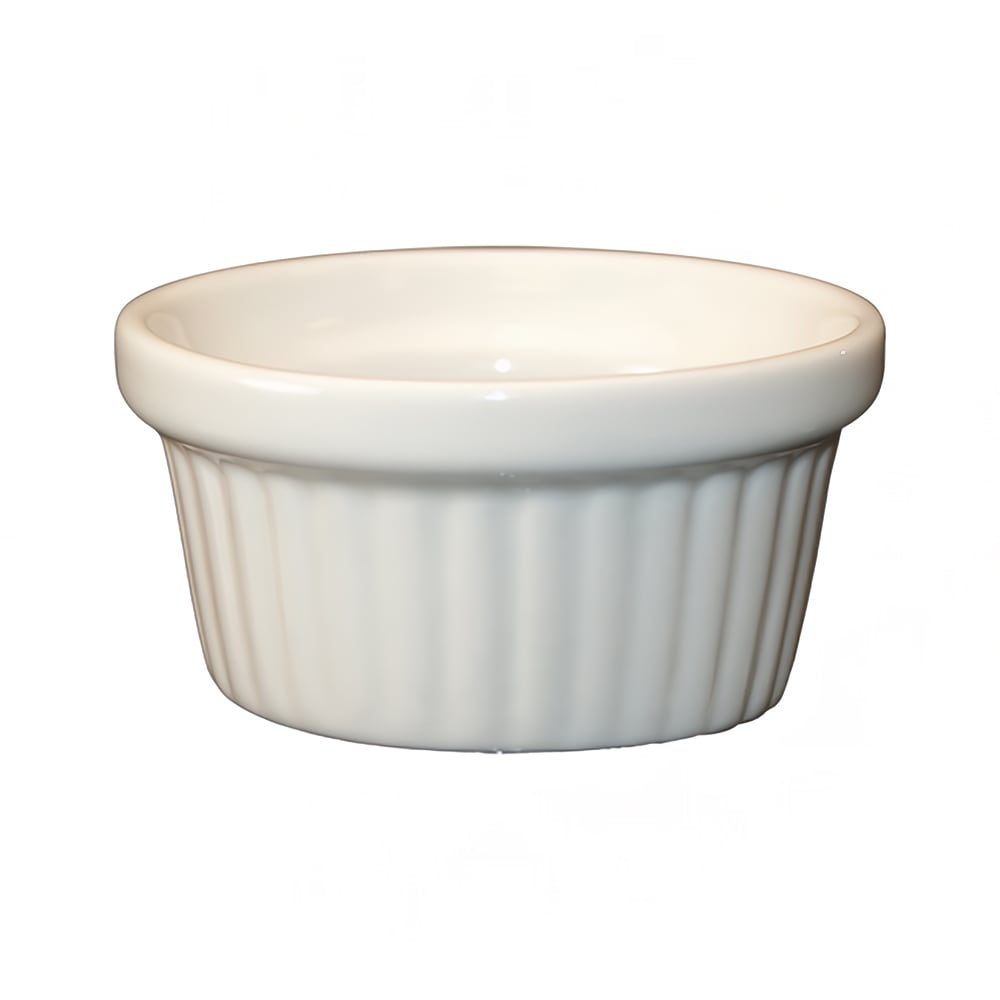 ITI 2 oz Ramekin - Ceramic, American White (RAMF-2-AW)