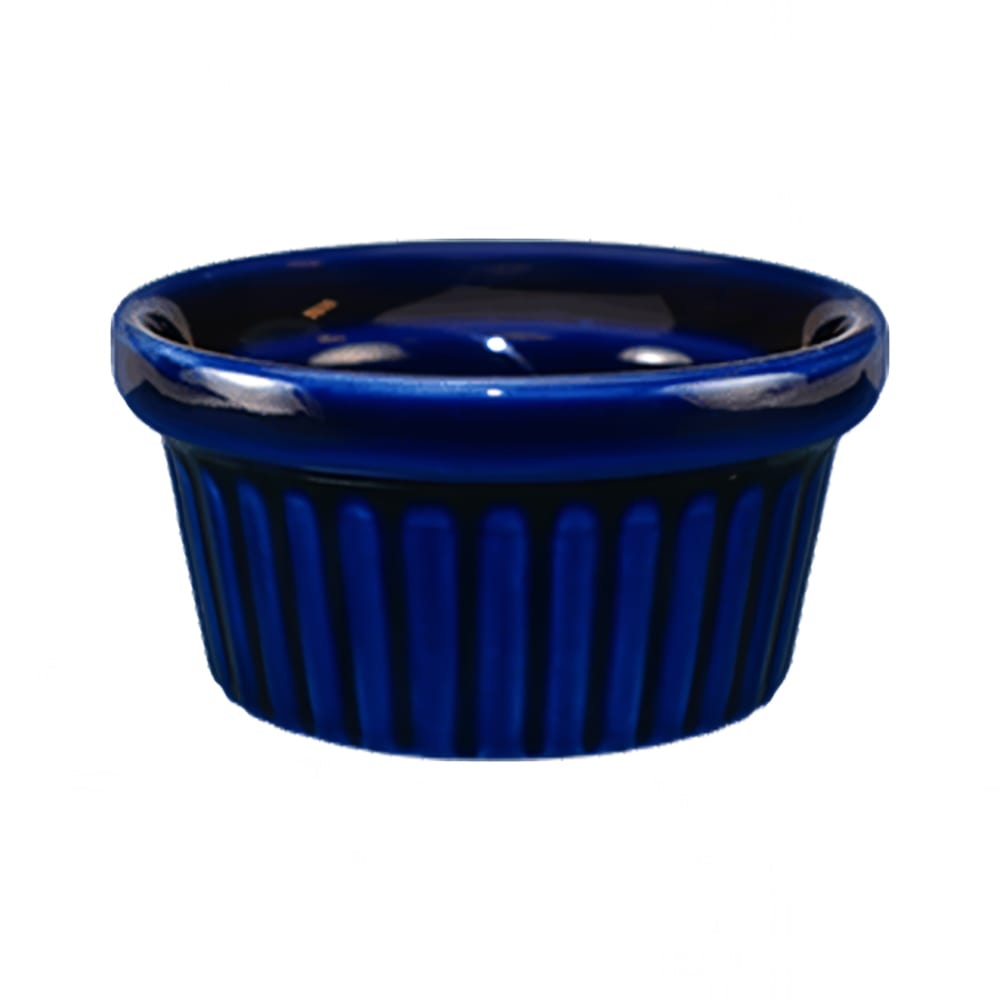 ITI 2 oz Cancun™ Ramekin - Ceramic, Cobalt Blue (RAMF-2-CB)