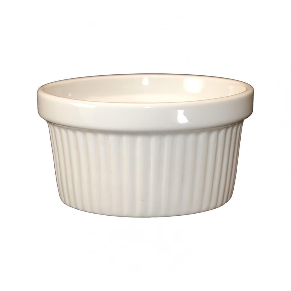 ITI 3 oz Ramekin - Ceramic, American White (RAMF-3-AW)
