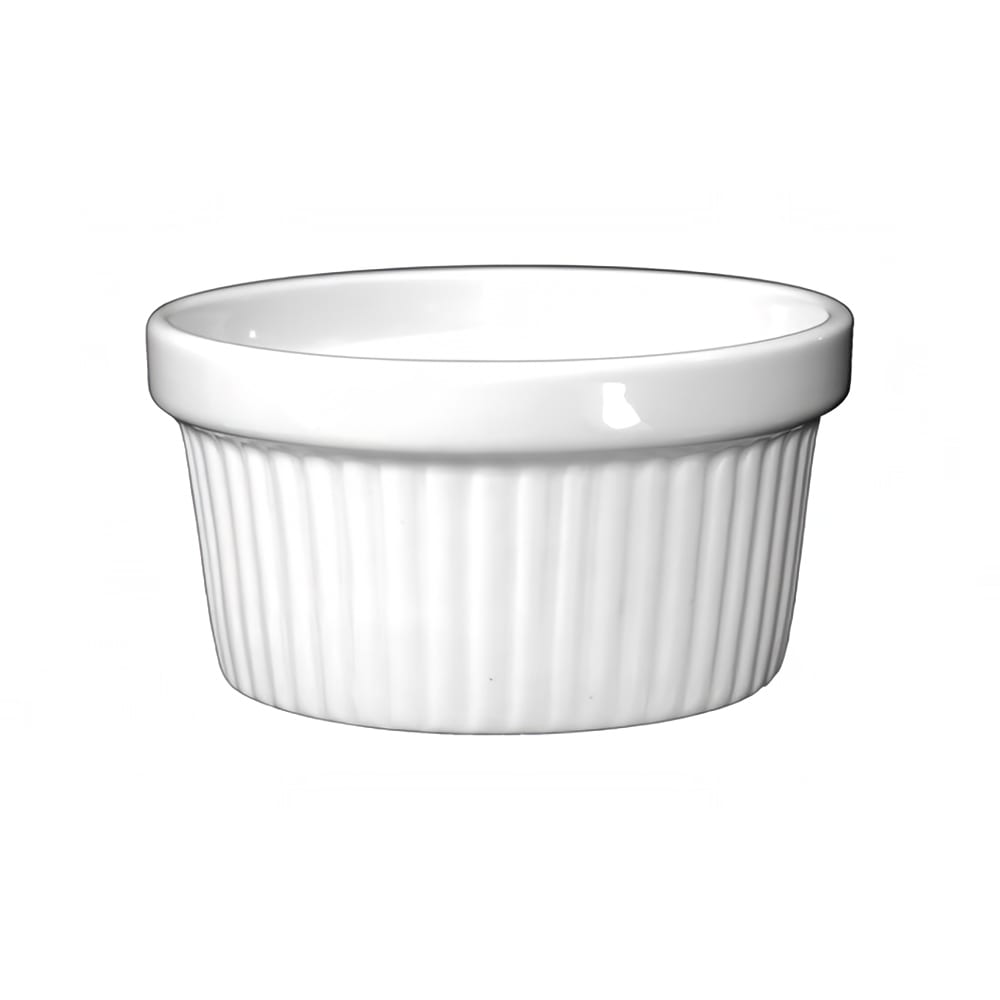 ITI 3 oz Ramekin - Porcelain, European White (RAMF-3-EW)
