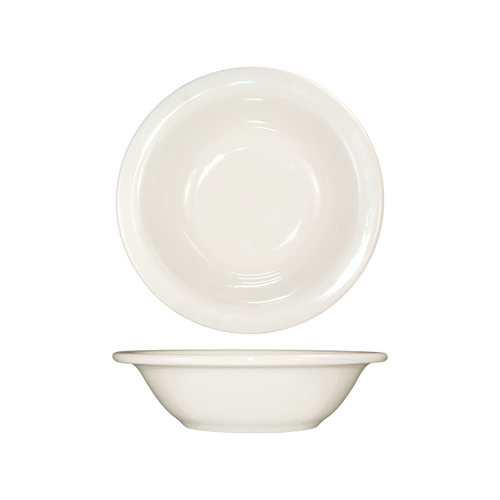 ITI 13 oz Round Roma™ Grapefruit Bowl - Ceramic, American White (RO-10)