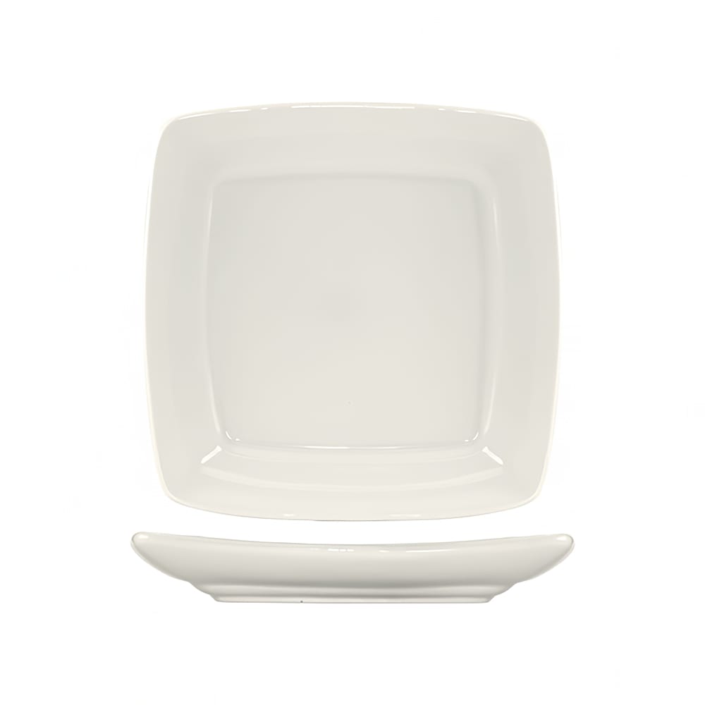 ITI 11" Square Roma™ Plate - Ceramic, American White (RO-11S)