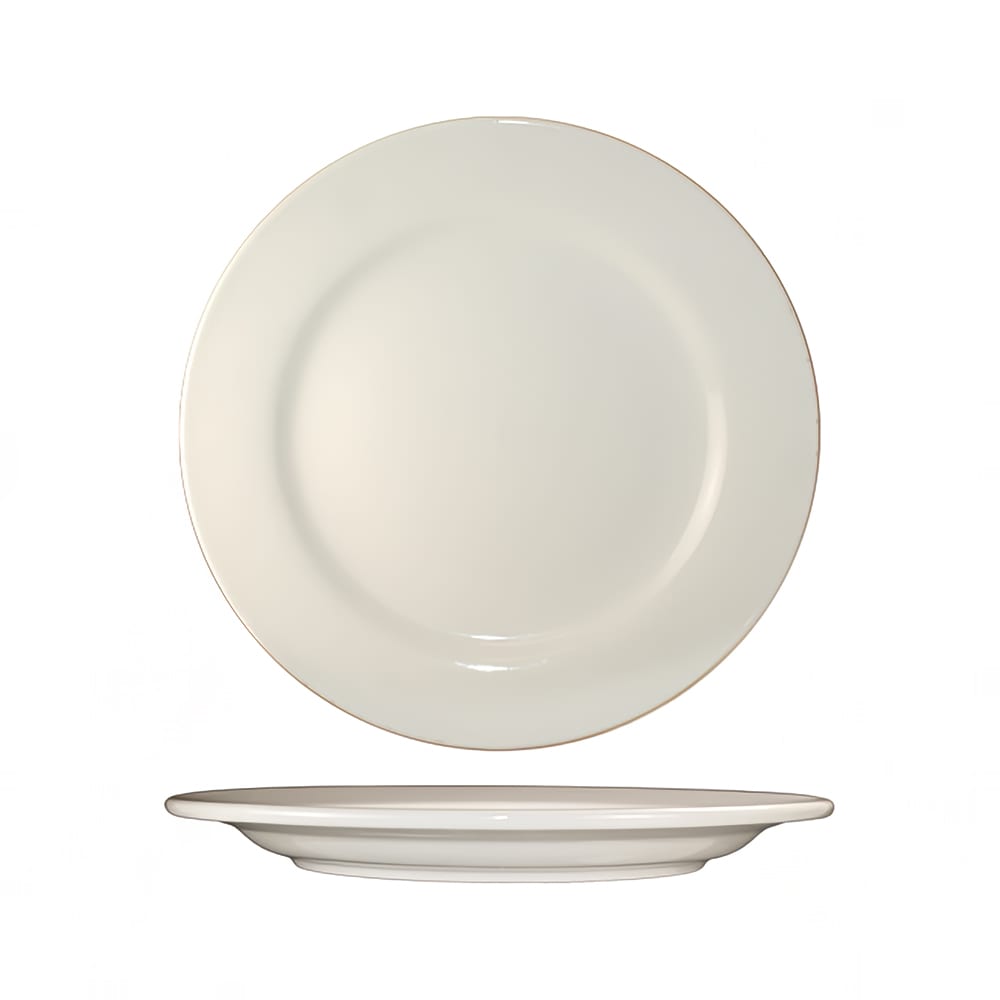ITI 11" Round Roma™ Plate - Ceramic, American White (RO-20)