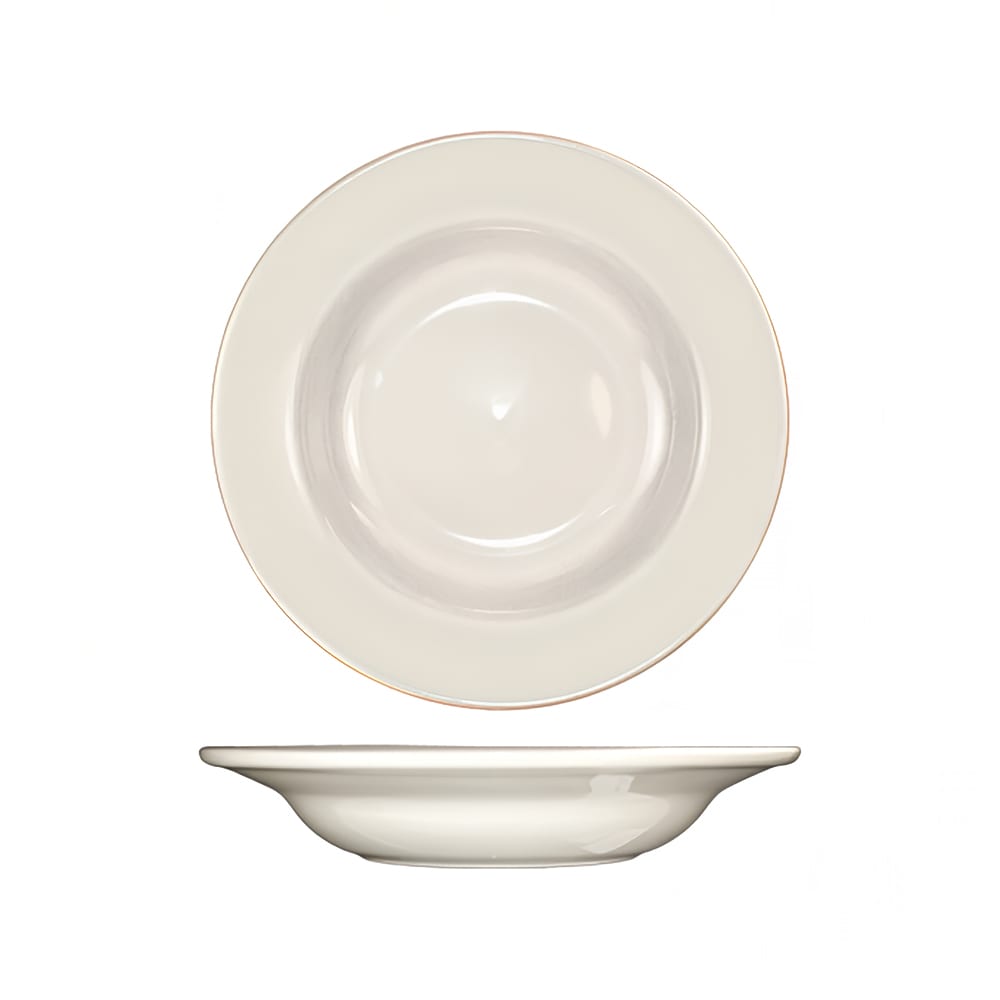 ITI 10 oz Round Roma™ Soup Bowl - Ceramic, American White (RO-3)