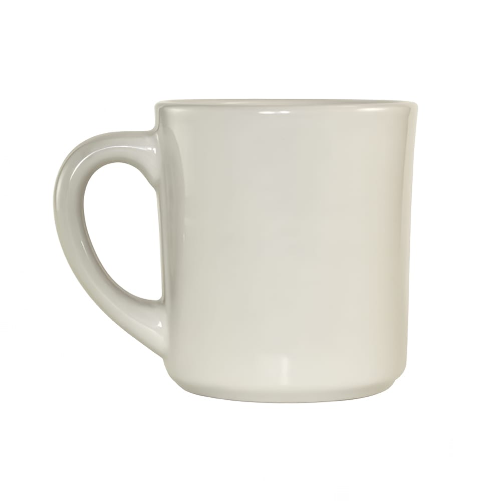 ITI 10 oz Roma™ Camden Mug - Ceramic, American White (RO-40)