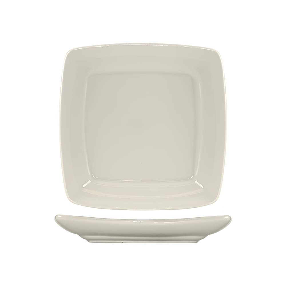 ITI 9" Square Roma™ Plate - Ceramic, American White (RO-9S)