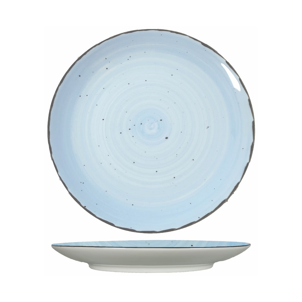 ITI 10 1/2" Round Rotana™ Plate - Ceramic, Iceburg (RT-16-IC)
