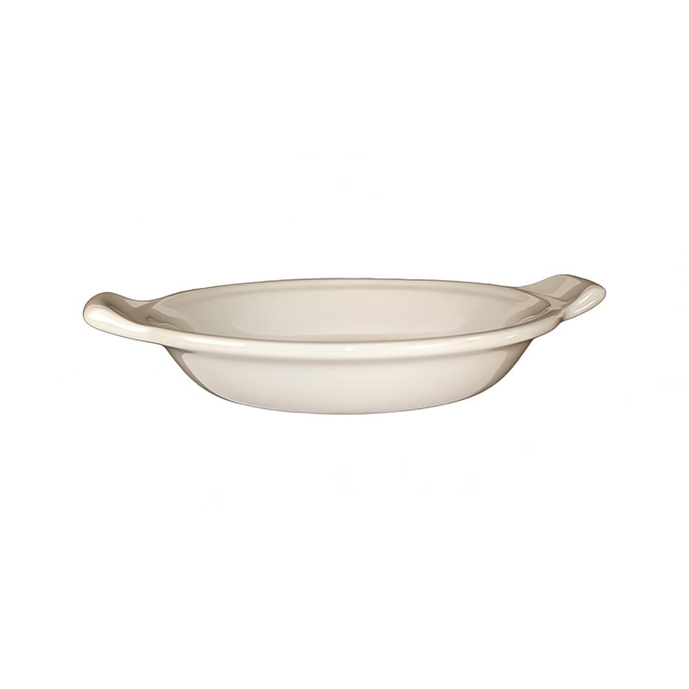 ITI 9-1/2 oz. Round, Shirred Egg Dish - Ceramic, American White (SEGG-65)