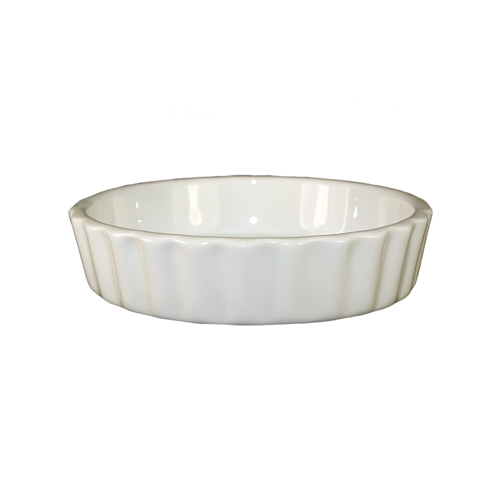 ITI 5 oz Round Soufflé Dish - Ceramic, American White (SOFR-5-AW)