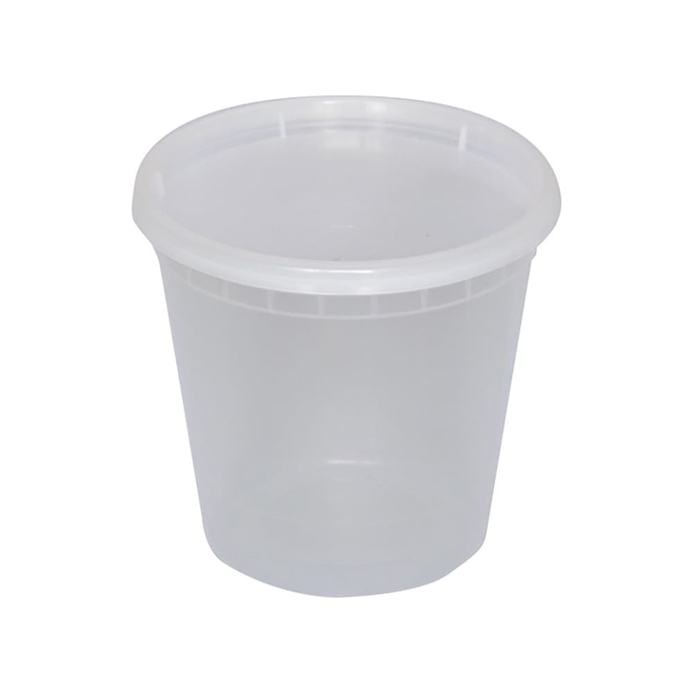 ITI 24 oz Deli Container w/Lid - Polypropylene, Clear (TG-PC-24)