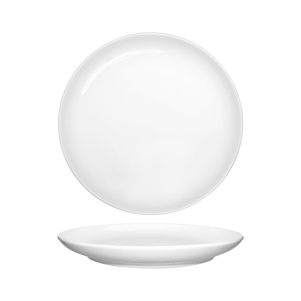 ITI 6" Round Torino™ Plate - Porcelain, European White (TN-306)