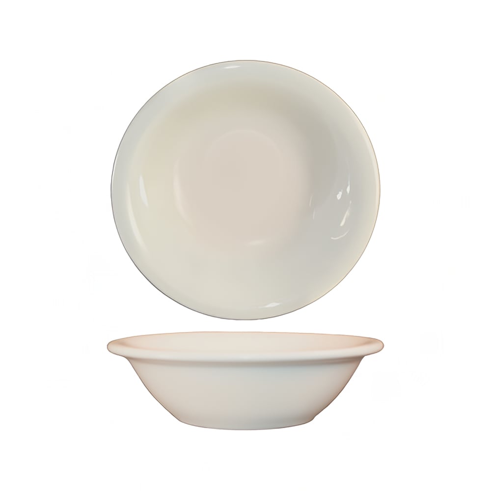 ITI 5 oz Round Valencia™ Fruit Bowl - Ceramic, American White (VA-11)