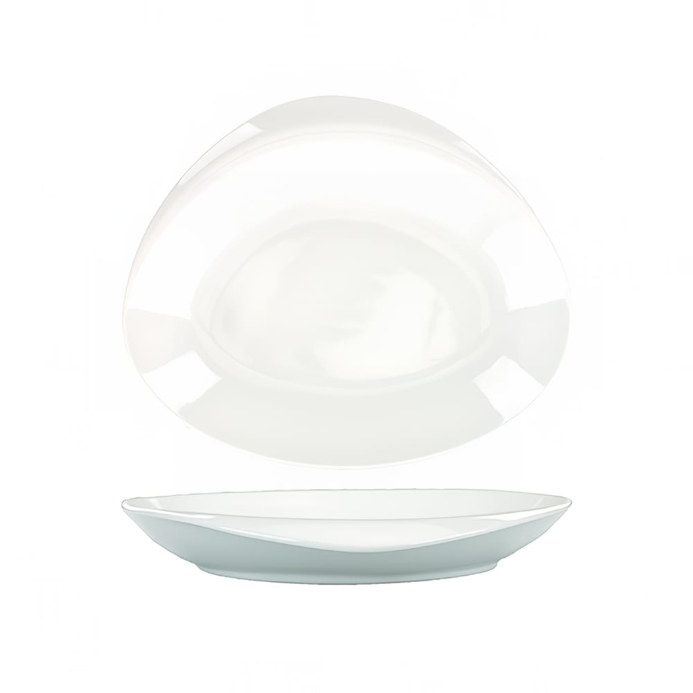ITI 12 oz Oval Vale™ Bowl - Porcelain, White (VL-18)