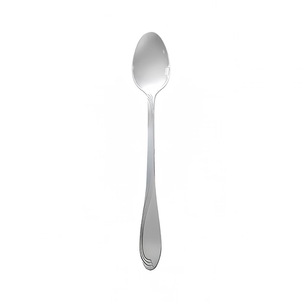 ITI 7 7/8" Iced Tea Spoon with 18/0 Stainless Grade, Wave Pattern (WAV-115)