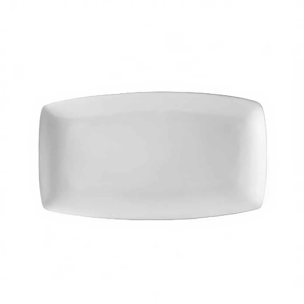 CAC Rectangular Platter - 13 3/4" x 7 3/4", Porcelain, Super White (COP-314)