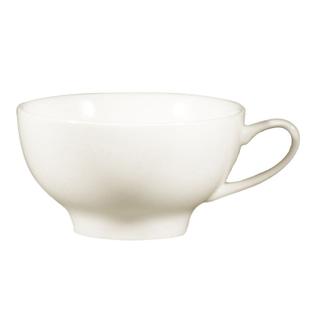 CAC 8 oz English Cup - Porcelain, Bone White (ENG-C1)