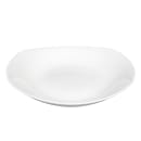 CAC 32 oz Rectangular Everest Salad Bowl - Porcelain, Bone White (EVT-BT10) thumbnail 2