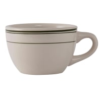 CAC Greenbrier Coffee Cup - Plain, (3) Green Bands (GS-37) thumbnail 2