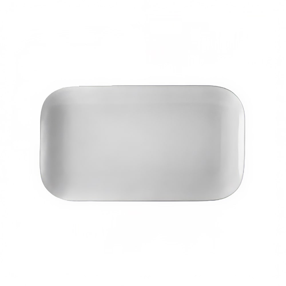 CAC Rectangular Oxford Platter - 11 3/4" x 6 5/8", Porcelain, Bone White (OXF-C13)