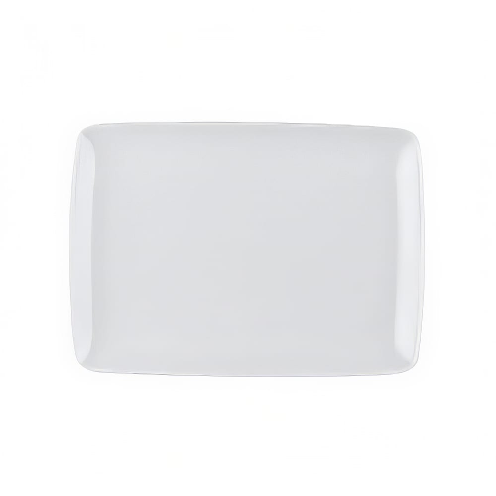 CAC Rectangular Oxford Platter - 11 5/8" x 8 1/4", Porcelain, Super White (OXF-W13)