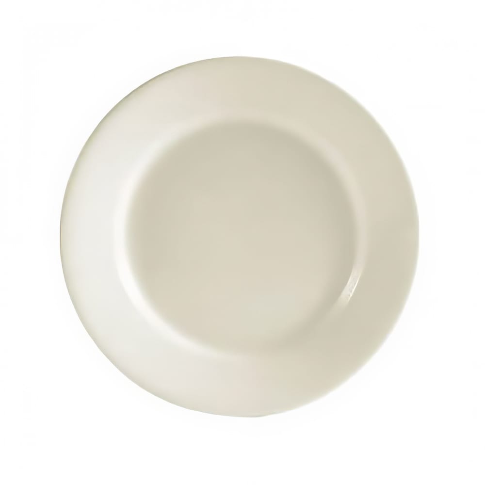 CAC 12" Round REC Dinner Plate - Stoneware, American White (REC-21)