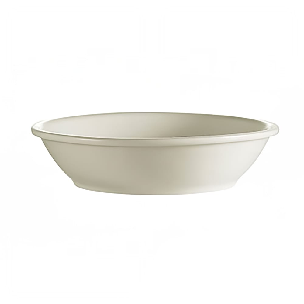 CAC 10 oz Round REC Nappie Bowl - Ceramic, American White (REC-24)